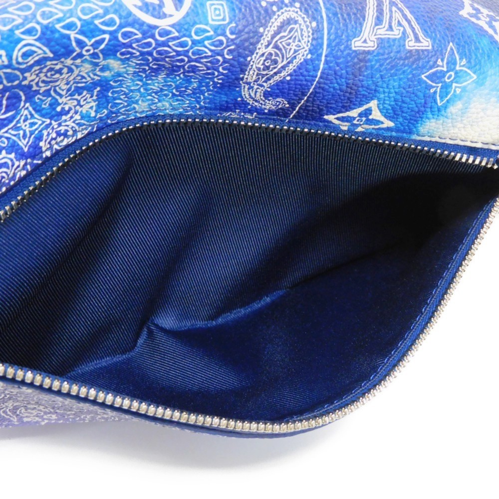 LOUIS VUITTON Body Bag Discovery Bum PM Blue Waist Pouch Virgil Abloh Monogra... - Picture 10 of 16